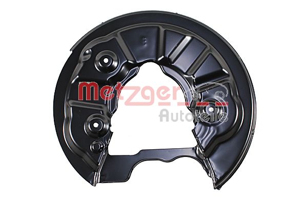 Lamiera paraspruzzi, Disco freno - 6115467 METZGER
